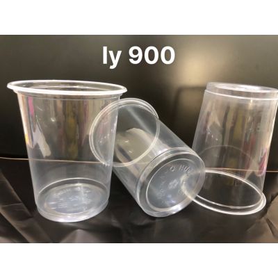 Ly nhựa PP 900ml trơn