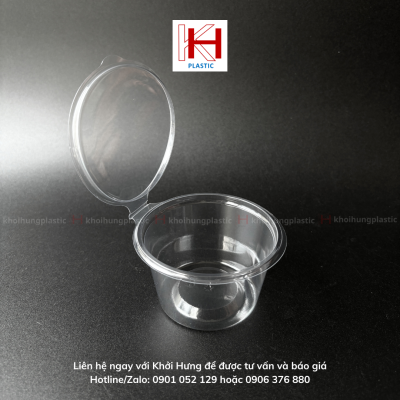 HỘP NHỰA TRÒN NẮP LIỀN 4OZ 