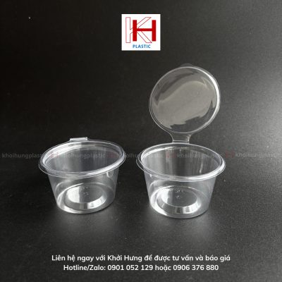 HỘP NHỰA TRÒN NẮP LIỀN 4OZ 