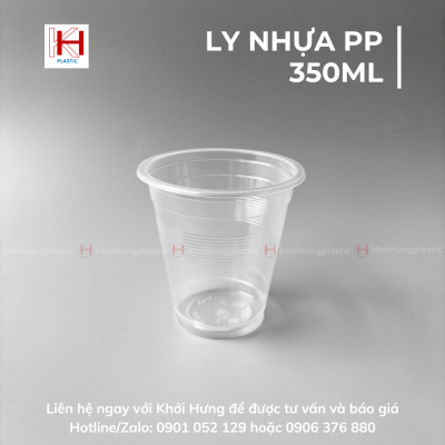 LY NHỰA PP 350ML
