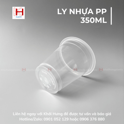 LY NHỰA PP 350ML