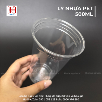 LY NHỰA PET 500ML