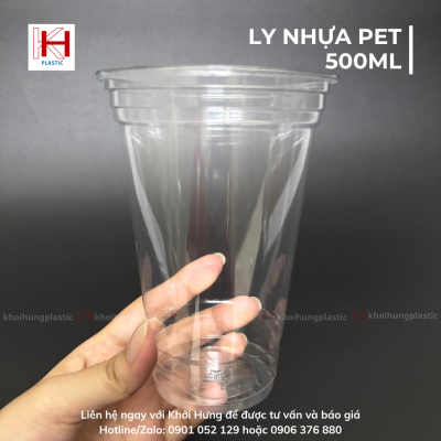 LY NHỰA PET 500ML
