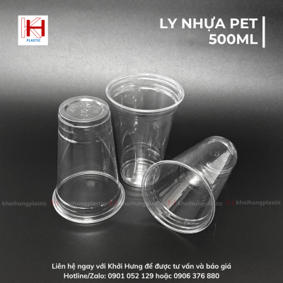 LY NHỰA PET 500ML