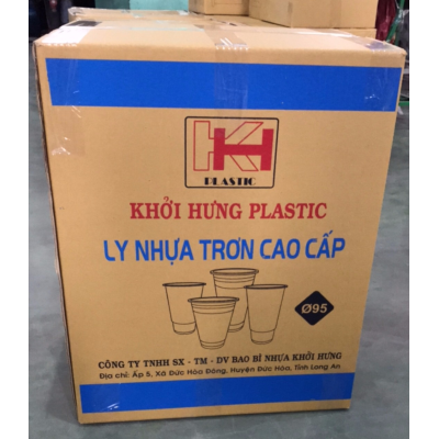 Ly nhựa PP 700ml trơn