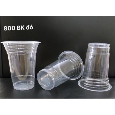 Ly nhựa PP 800ml trơn